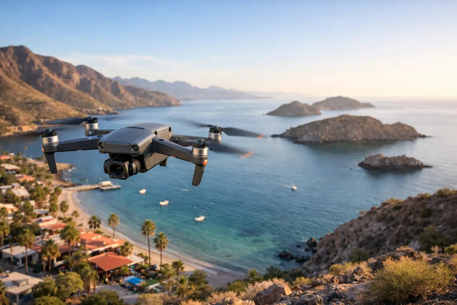 Drone Rental Mulege for Epic Coastal Shots