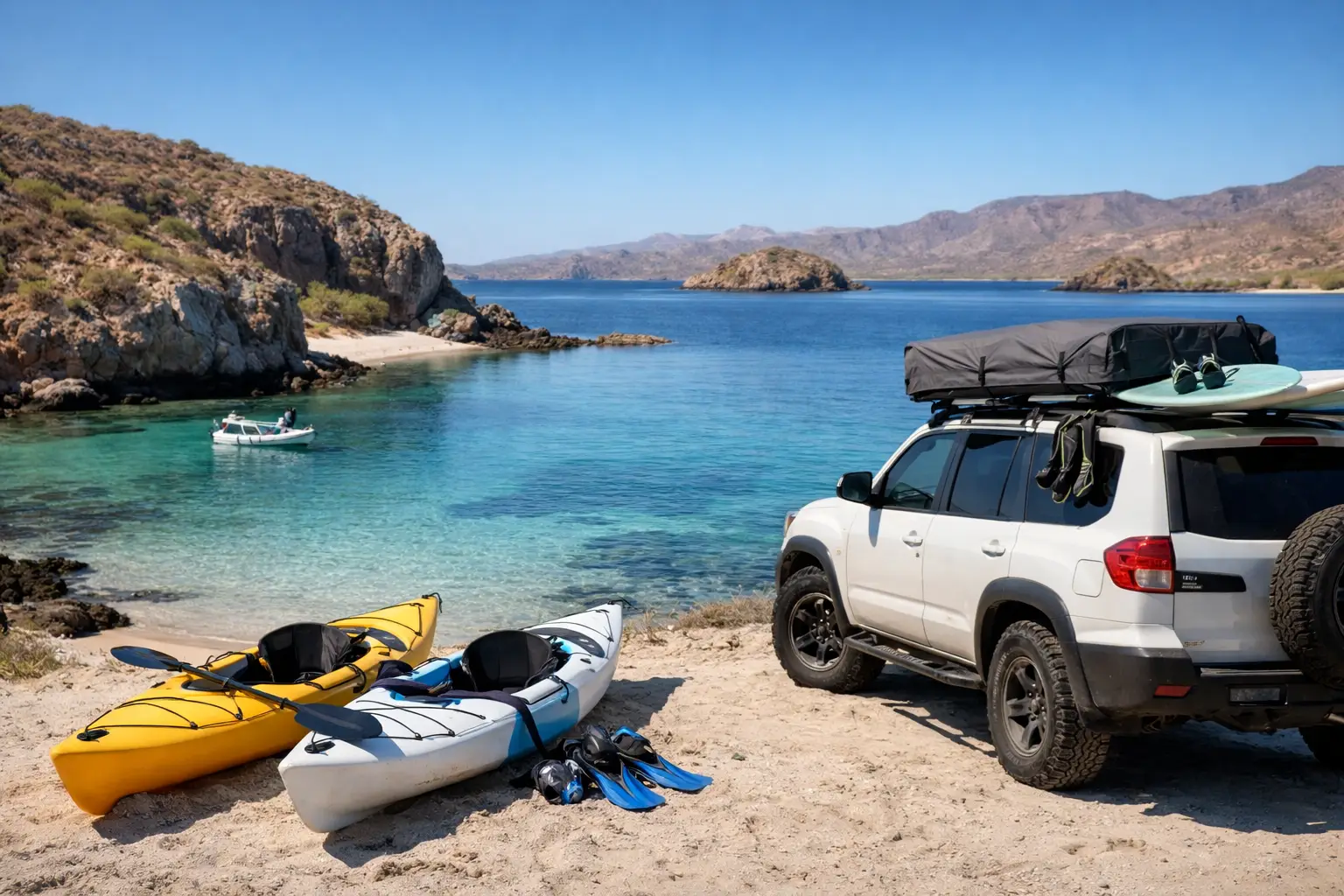 Best Rentals for Sea Cove Exploring in Mulegé