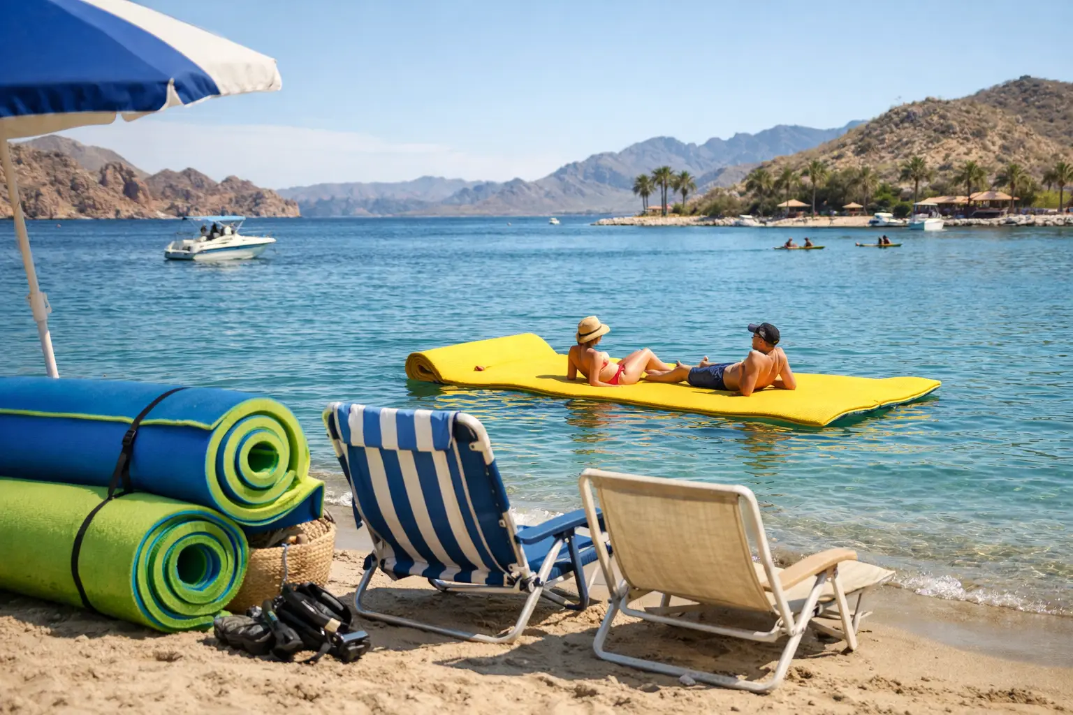 Float Mat Rental Mulege for Easy Beach Days