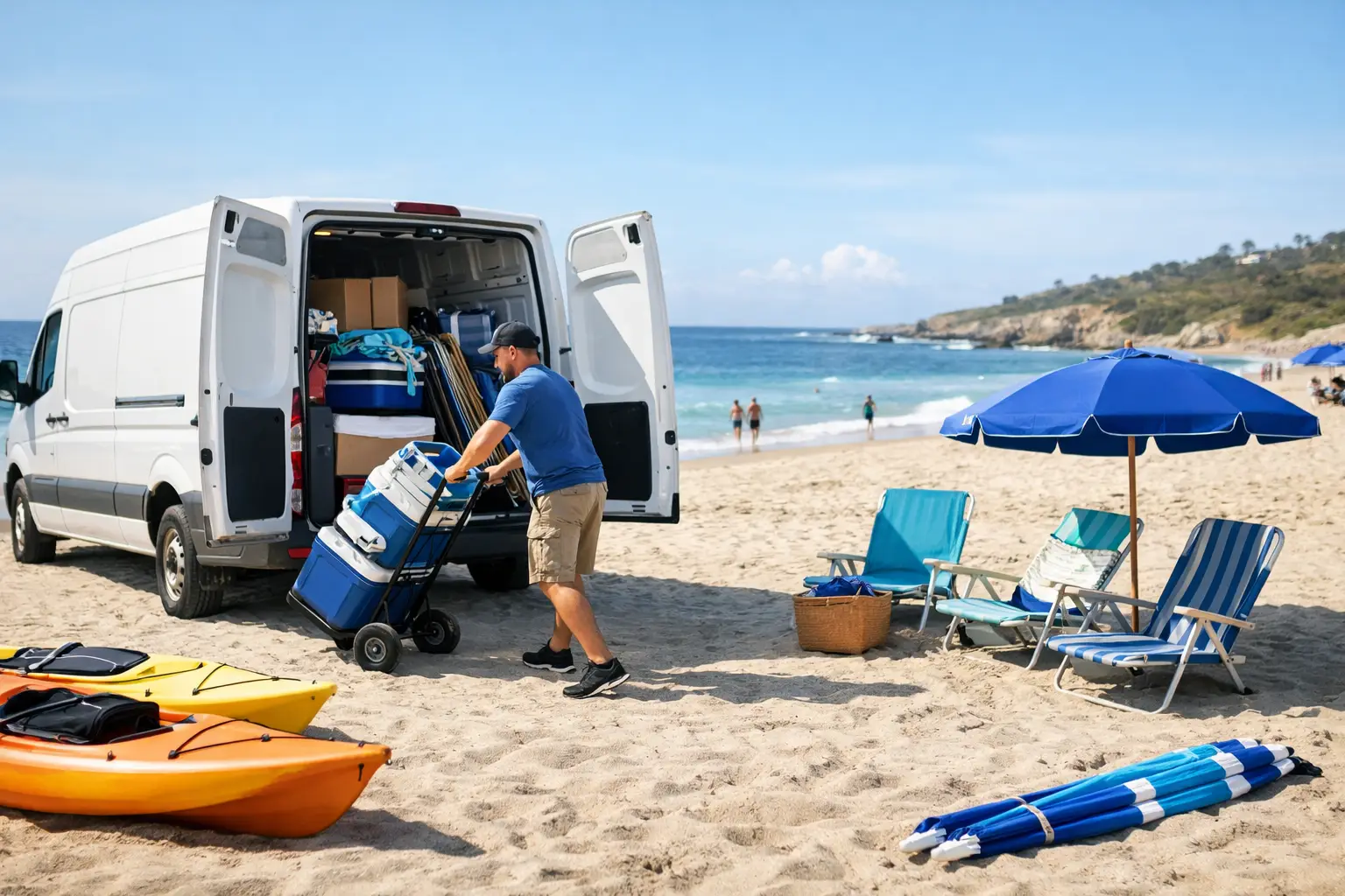 Can Rentals Be Delivered to Beaches?