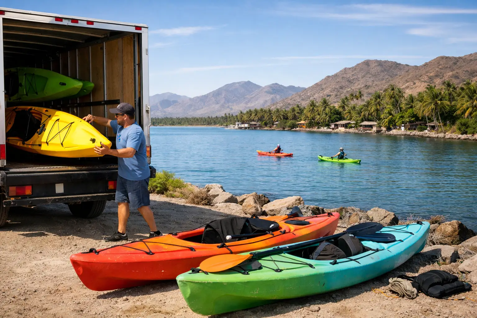 How to Book Kayak Delivery in Mulegé